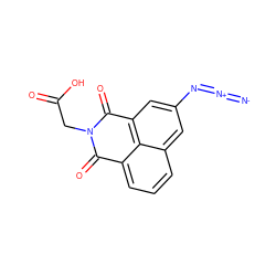 [N-]=[N+]=Nc1cc2c3c(cccc3c1)C(=O)N(CC(=O)O)C2=O ZINC000026475431