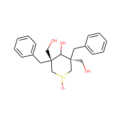 [O-][S+]1C[C@](CO)(Cc2ccccc2)C(O)[C@@](CO)(Cc2ccccc2)C1 ZINC000006580887