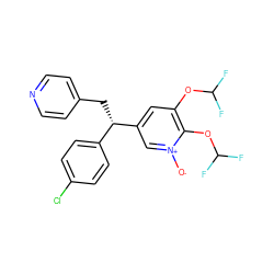 [O-][n+]1cc([C@@H](Cc2ccncc2)c2ccc(Cl)cc2)cc(OC(F)F)c1OC(F)F ZINC000029240976