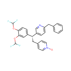 [O-][n+]1ccc(C[C@@H](c2ccc(Cc3ccccc3)nc2)c2ccc(OC(F)F)c(OC(F)F)c2)cc1 ZINC000013490136