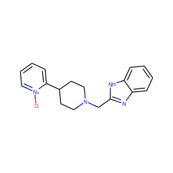 [O-][n+]1ccccc1C1CCN(Cc2nc3ccccc3[nH]2)CC1 ZINC000035075437