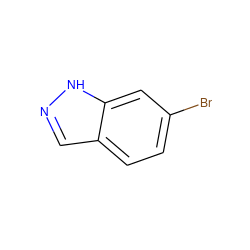 Brc1ccc2cn[nH]c2c1 ZINC000008764137