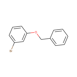 Brc1cccc(OCc2ccccc2)c1 ZINC000002530751