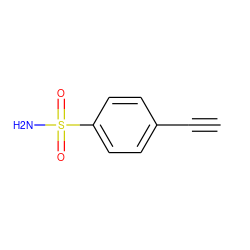C#Cc1ccc(S(N)(=O)=O)cc1 ZINC000029134554