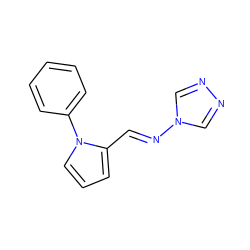 C(=N/n1cnnc1)\c1cccn1-c1ccccc1 ZINC000000573111