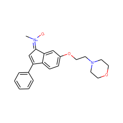 C/[N+]([O-])=C1\C=C(c2ccccc2)c2ccc(OCCN3CCOCC3)cc21 ZINC000028956117