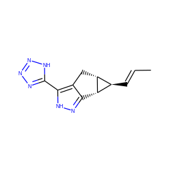 C/C=C/[C@@H]1[C@H]2Cc3c(n[nH]c3-c3nnn[nH]3)[C@@H]12 ZINC000049112490