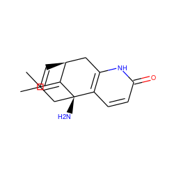 C/C=C1\[C@H]2C=C(C)C[C@@]1(N)c1ccc(=O)[nH]c1C2 ZINC000100004253