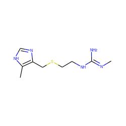 C/N=C(\N)NCCSCc1nc[nH]c1C ZINC000005116131