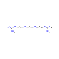 C/N=C(\NC)NCCCNCCCNCCCN/C(=N/C)NC ZINC000034893196