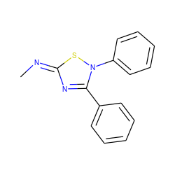 C/N=c1\nc(-c2ccccc2)n(-c2ccccc2)s1 ZINC000013559287