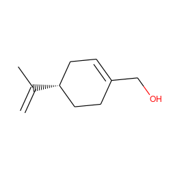 C=C(C)[C@@H]1CC=C(CO)CC1 ZINC000003861538