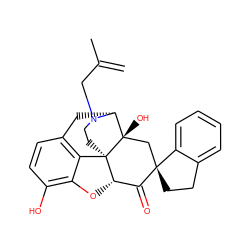 C=C(C)CN1CC[C@@]23c4c5ccc(O)c4O[C@H]2C(=O)[C@]2(CCc4ccccc42)C[C@@]3(O)[C@H]1C5 ZINC000169349748