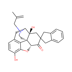 C=C(C)CN1CC[C@@]23c4c5ccc(O)c4O[C@H]2C(=O)C2(Cc4ccccc4C2)C[C@@]3(O)[C@H]1C5 ZINC000169336485