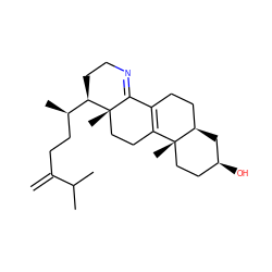 C=C(CC[C@@H](C)[C@H]1CCN=C2C3=C(CC[C@@]21C)[C@@]1(C)CC[C@H](O)C[C@@H]1CC3)C(C)C ZINC000005358675