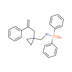 C=C(CC1(CNP(=O)(c2ccccc2)c2ccccc2)CC1)c1ccccc1 ZINC000008019485