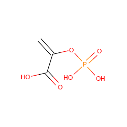 C=C(OP(=O)(O)O)C(=O)O ZINC000003870145