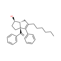 C=C(c1ccccc1)[C@@]12CC[C@@H](O)[C@@H]1CC(CCCCCC)=C2c1ccccc1 ZINC000071318097