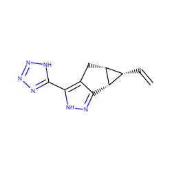 C=C[C@H]1[C@H]2Cc3c(n[nH]c3-c3nnn[nH]3)[C@@H]12 ZINC000049045578