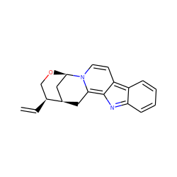 C=C[C@H]1CO[C@@H]2C[C@H]1Cc1c3nc4ccccc4c-3ccn12 ZINC000205908669