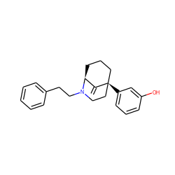 C=C1[C@@H]2CCC[C@]1(c1cccc(O)c1)CCN2CCc1ccccc1 ZINC000101141458