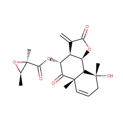 C=C1C(=O)O[C@@H]2[C@H]1[C@@H](OC(=O)[C@]1(C)O[C@@H]1C)C(=O)[C@@]1(C)C=CC[C@@](C)(O)[C@H]21 ZINC000013685021