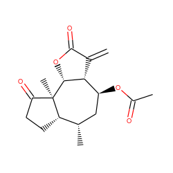 C=C1C(=O)O[C@@H]2[C@H]1[C@@H](OC(C)=O)C[C@H](C)[C@@H]1CCC(=O)[C@]12C ZINC000004098043