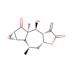 C=C1C(=O)O[C@@H]2C[C@@H](C)[C@@H]3[C@@H]4O[C@@H]4C(=O)[C@@]3(C)[C@@H](O)[C@H]12 ZINC000013572700