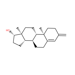 C=C1C=C2CC[C@H]3[C@@H]4CC[C@H](O)[C@@]4(C)CC[C@@H]3[C@@]2(C)CC1 ZINC000004805059