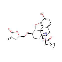 C=C1C[C@H](CO[C@@H]2CC[C@@]3(OC(C)=O)[C@H]4Cc5ccc(O)c6c5[C@@]3(CCN4CC3CC3)[C@H]2O6)OC1=O ZINC000013724971