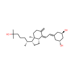 C=C1CC[C@@]2(C)[C@@H](CC[C@@H]2[C@H](C)CCCC(C)(C)O)/C1=C/C=C1C[C@@H](O)C[C@H](O)C1 ZINC000473097129