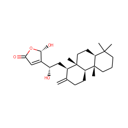 C=C1CC[C@@H]2[C@@]3(C)CCCC(C)(C)[C@@H]3CC[C@@]2(C)[C@@H]1C[C@H](O)C1=CC(=O)O[C@@H]1O ZINC000034167531