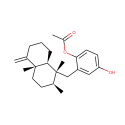 C=C1CCC[C@@H]2[C@]1(C)CC[C@H](C)[C@@]2(C)Cc1cc(O)ccc1OC(C)=O ZINC001772636362