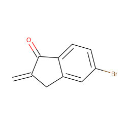 C=C1Cc2cc(Br)ccc2C1=O ZINC000034557314