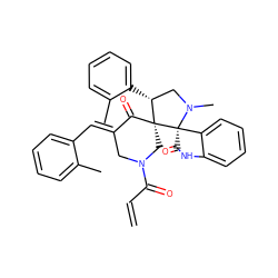 C=CC(=O)N1C/C(=C\c2ccccc2C)C(=O)[C@@]2(C1)[C@H](c1ccccc1C)CN(C)[C@]21C(=O)Nc2ccccc21 ZINC000103260881