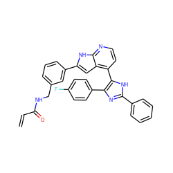 C=CC(=O)NCc1cccc(-c2cc3c(-c4[nH]c(-c5ccccc5)nc4-c4ccc(F)cc4)ccnc3[nH]2)c1 ZINC001772570345