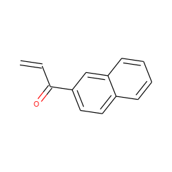 C=CC(=O)c1ccc2ccccc2c1 ZINC000001487935