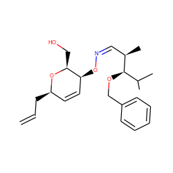 C=CC[C@@H]1C=C[C@H](O/N=C\[C@@H](C)[C@H](OCc2ccccc2)C(C)C)[C@H](CO)O1 ZINC000007998393