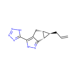 C=CC[C@H]1[C@@H]2c3n[nH]c(-c4nnn[nH]4)c3C[C@@H]21 ZINC000049046114