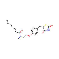 C=CCC/C=C/C(=O)N(C)CCOc1ccc(C[C@@H]2SC(=O)NC2=O)cc1 ZINC000026500708