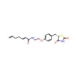 C=CCC/C=C/C(=O)NCCOc1ccc(C[C@@H]2SC(=O)NC2=O)cc1 ZINC000026499585