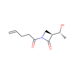 C=CCCC(=O)N1C[C@@H]([C@@H](C)O)C1=O ZINC000045285982