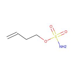 C=CCCOS(N)(=O)=O ZINC000013530371