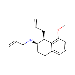 C=CCN[C@@H]1CCc2cccc(OC)c2[C@@H]1CC=C ZINC000002010259