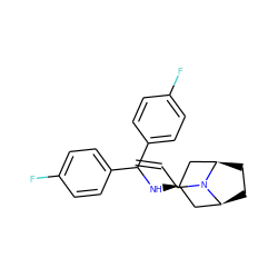 C=CCN1[C@H]2CC[C@@H]1C[C@H](NC(c1ccc(F)cc1)c1ccc(F)cc1)C2 ZINC000101061014