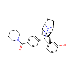 C=CCN1[C@H]2CC[C@H]1[C@H]1CC[C@H]2N1[C@@H](c1ccc(C(=O)N2CCCCC2)cc1)c1cccc(O)c1 ZINC000117713144