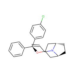 C=CCN1[C@H]2CC[C@H]1CC(O[C@@H](c1ccccc1)c1ccc(Cl)cc1)C2 ZINC000100872611