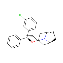 C=CCN1[C@H]2CC[C@H]1CC(O[C@@H](c1ccccc1)c1cccc(Cl)c1)C2 ZINC000100872565