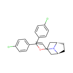 C=CCN1[C@H]2CC[C@H]1CC(OC(c1ccc(Cl)cc1)c1ccc(Cl)cc1)C2 ZINC000100872706