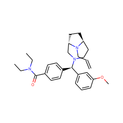 C=CCN1[C@H]2CC[C@H]1CN([C@H](c1ccc(C(=O)N(CC)CC)cc1)c1cccc(OC)c1)CC2 ZINC000117712765